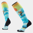 Ski Targeted Cushion Steep Days Print OTC Socks (Women's) - SW003254