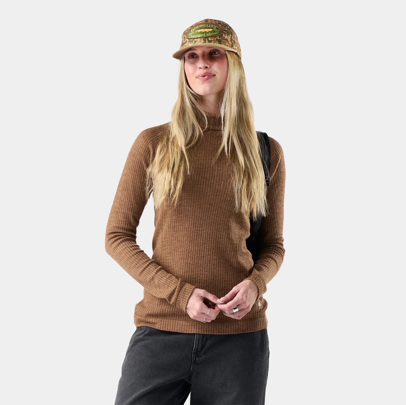 Thermal Merino Rib Turtleneck (Women's) - SW016690