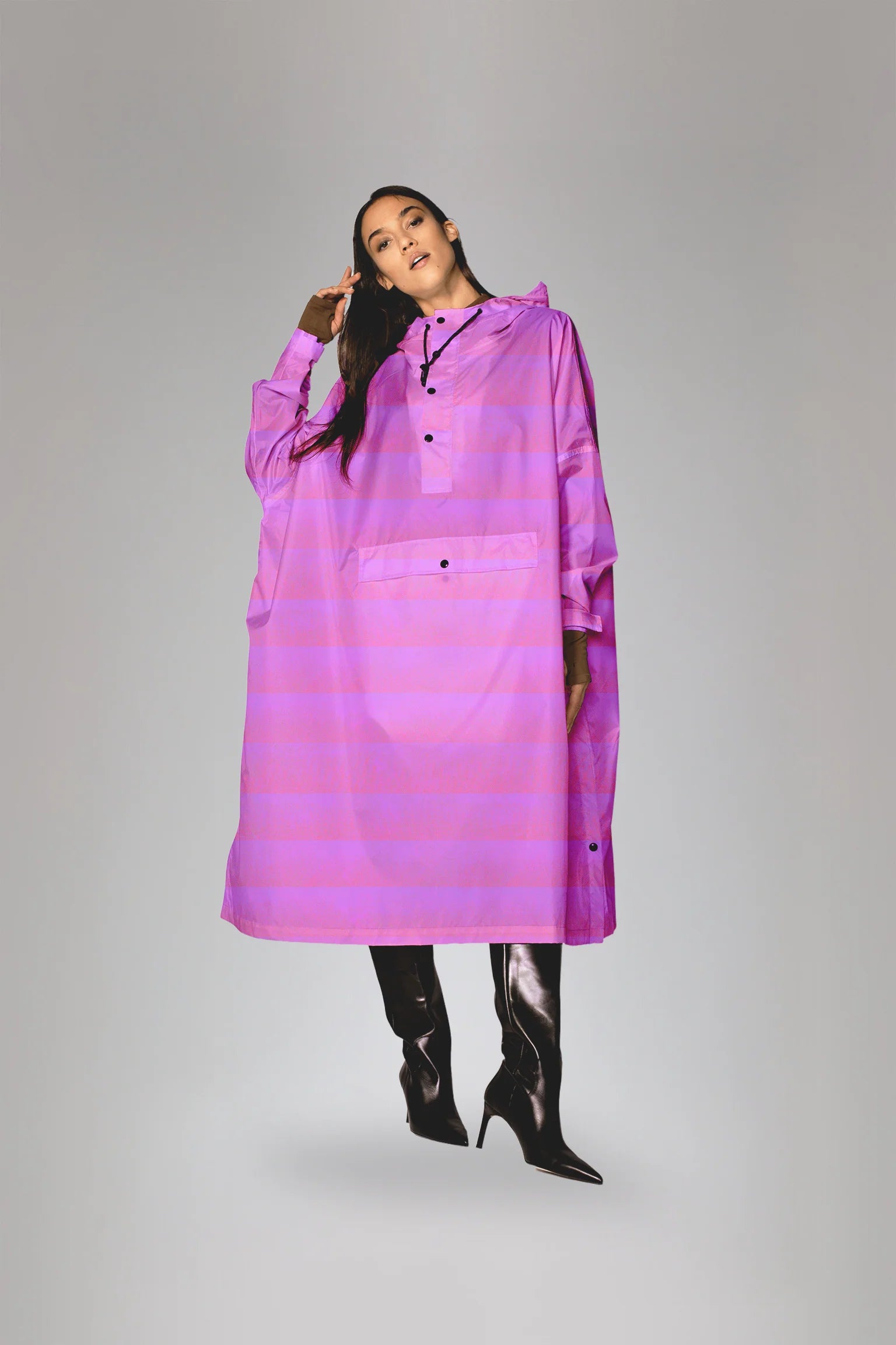 Seeing Stripes - Rain Poncho