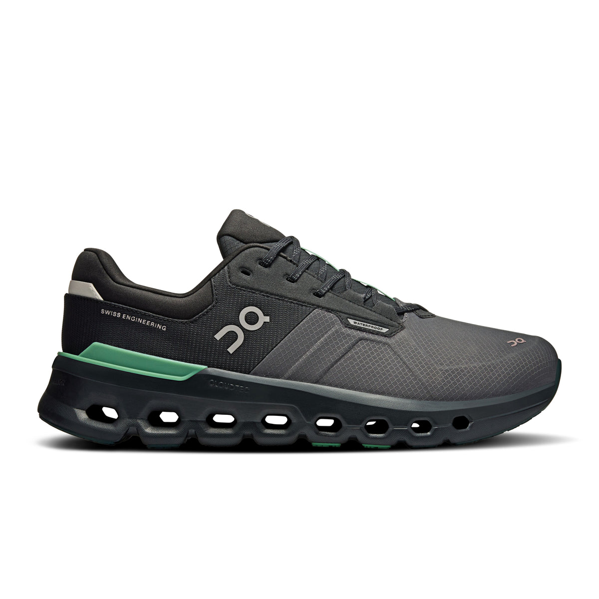 On Running Cloud X 3 Men\'s Performance Running Shoes in Eclipse/Magnet Cloud X 3 Eclipse Magnet mesh– La Favorita main image 2