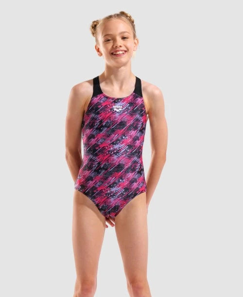 Draft V-Back Swimsuit (Girls')