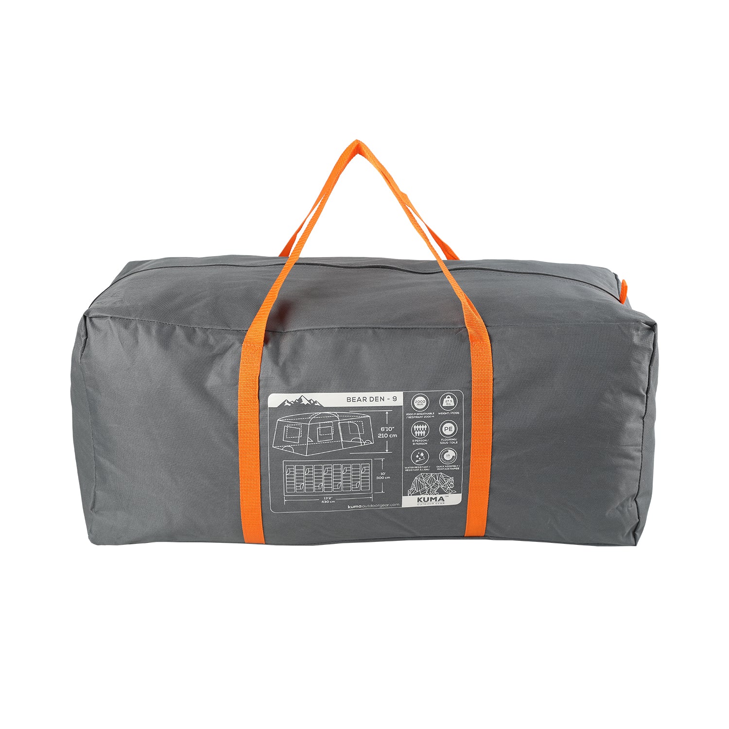 Kuma - Bear Den 9 Cabin Tent | Camping at The Outfitters – The