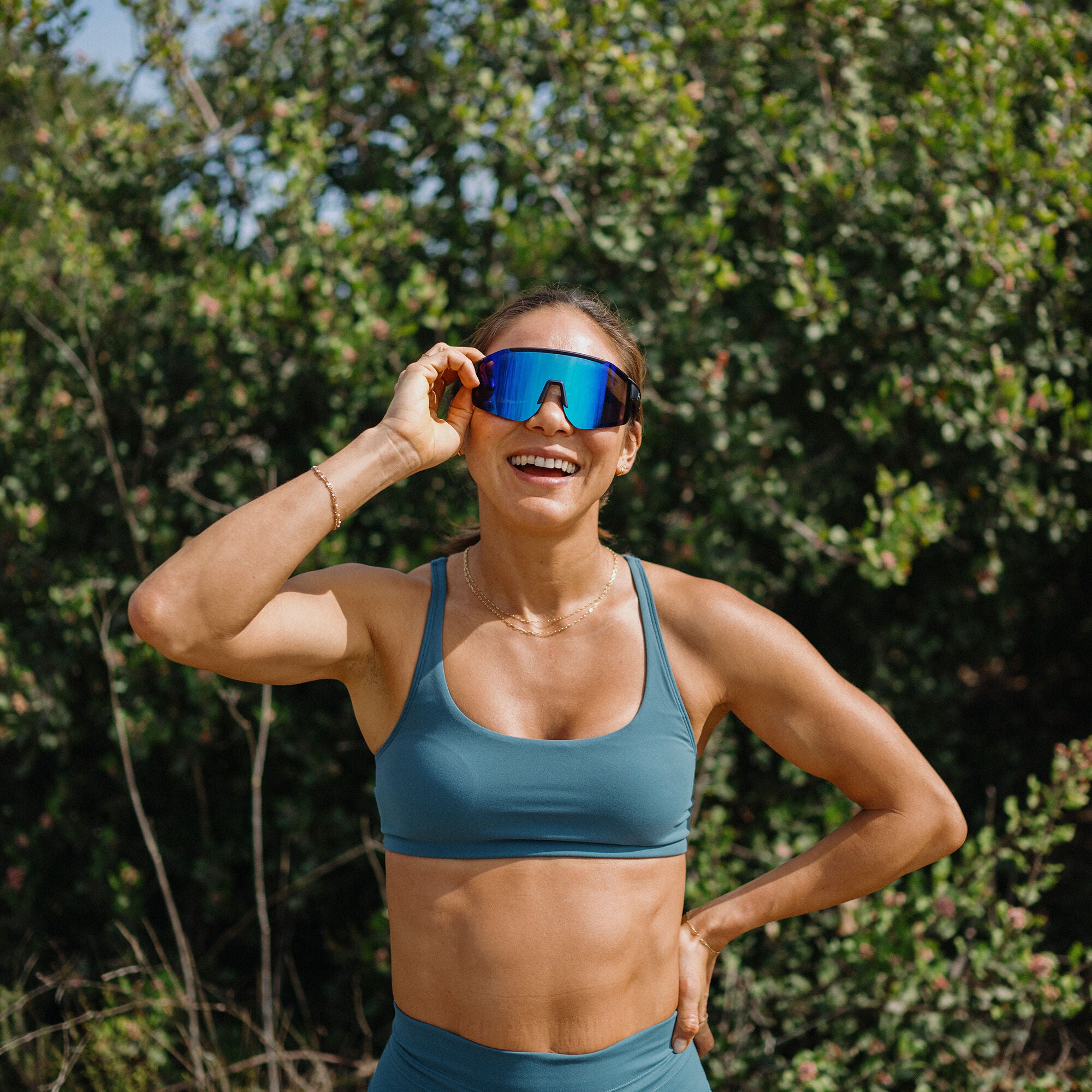 Suncloud - Domain - Matte Black + Polarized Blue Mirror Lens – The