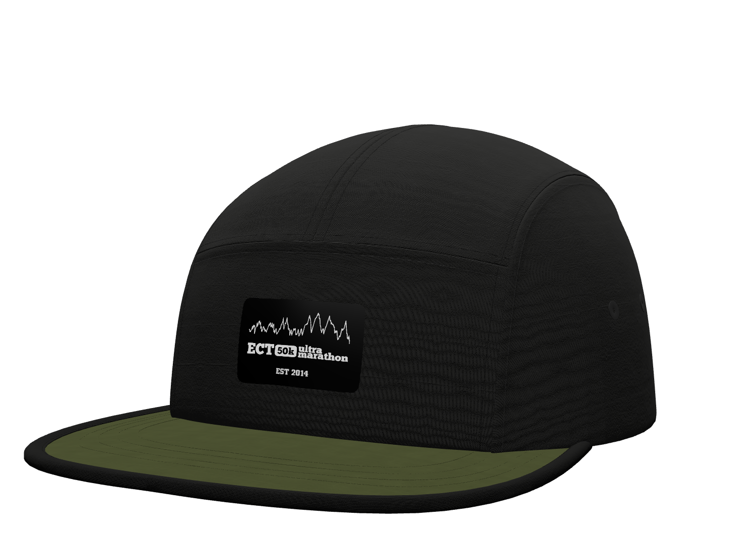 ECT 50 - Est 2014 Anniversary - Custom Packable Camper Cap