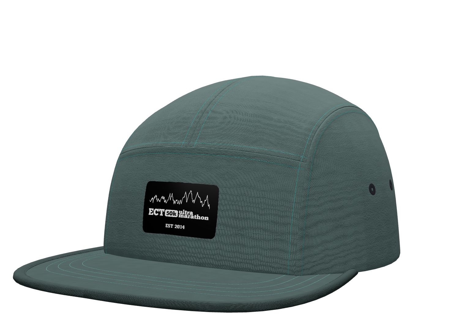 ECT 50 - Est 2014 Anniversary - Custom Packable Camper Cap