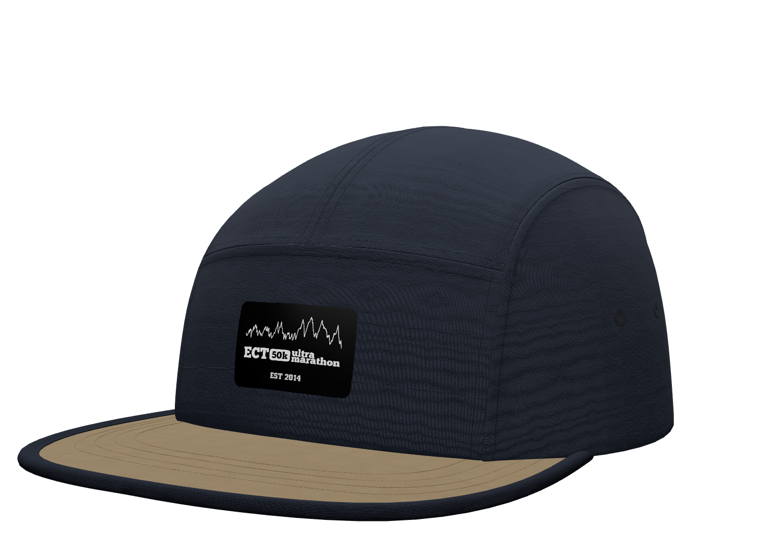 ECT 50 - Est 2014 Anniversary - Custom Packable Camper Cap