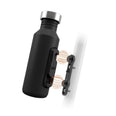 600ml Twist Steel Bottle w/ Mount and Bike Base