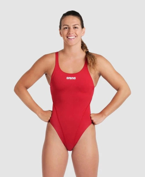 Team Swim Tech Solid One Piece (Women's)