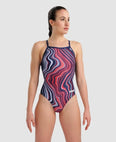 Marbled Lightdrop Back One Piece