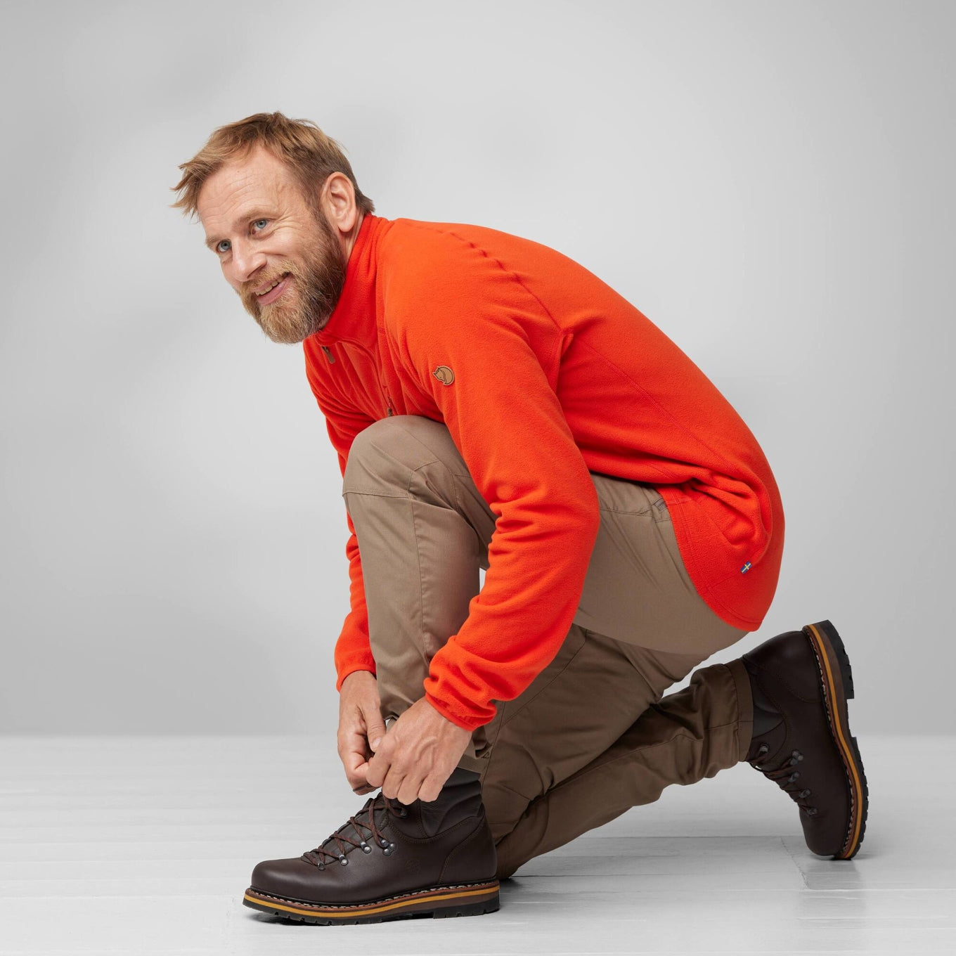 Fjallraven - Men's Övik Lite Fleece Half Zip | The Outfitters