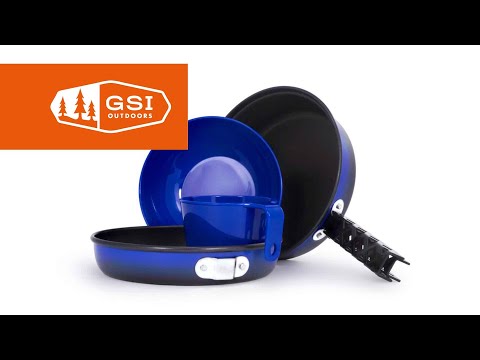 gsi outdoors bugaboo mess kit GSI - Bugaboo Ceramic Mess Kit