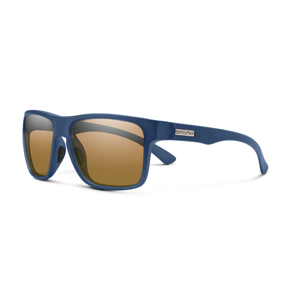 Suncloud - Rambler - Matte Crystal Denim + Polarized Brown Lens – The ...