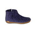 Boot with Natural Rubber Sole - Purple
