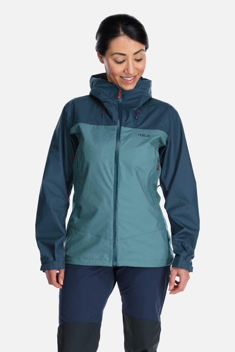 Blue Rab Hardshell Jacket Arc Teryx Rab Hard Shell Rab Women's