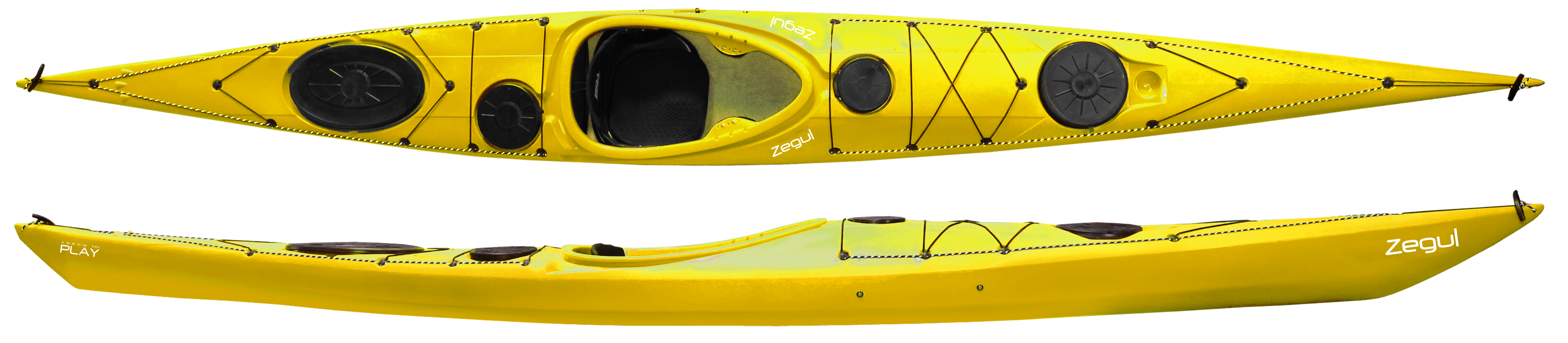 Zegul Play MV HDPE Kayak Yellow The Outfitters Adventure Gear And zegul-play-mv-hdpe-kayak-yellow-the-outfitters-adventure-gear-and