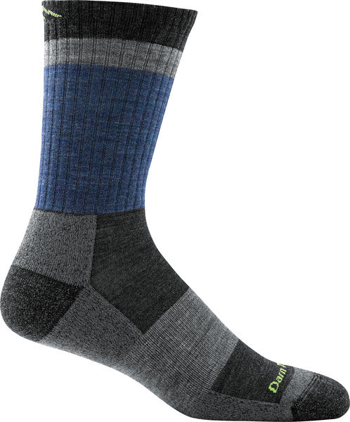 Heady Stripe Micro Crew Lightweight Hiking Sock (Men's) - D1924M
