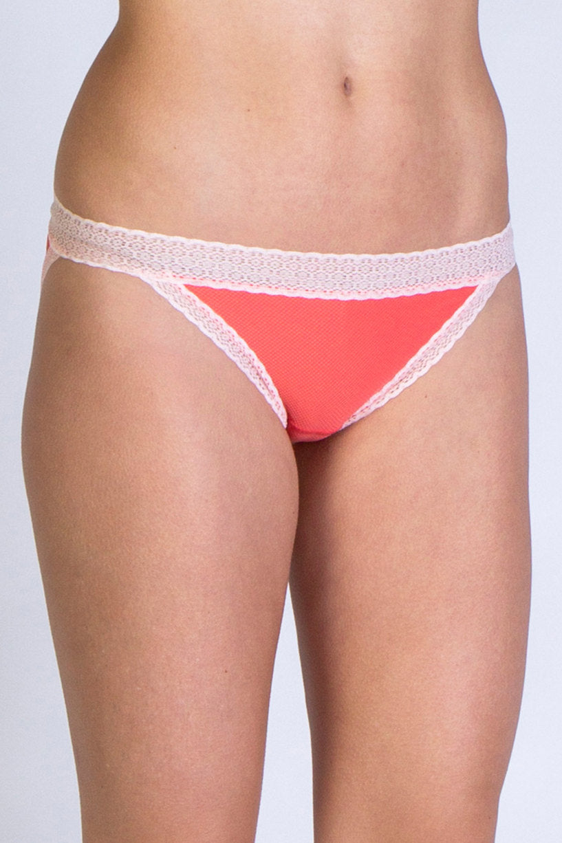 Get-N-Go Lacy Low Rise Bikini (Women's) - Past Season