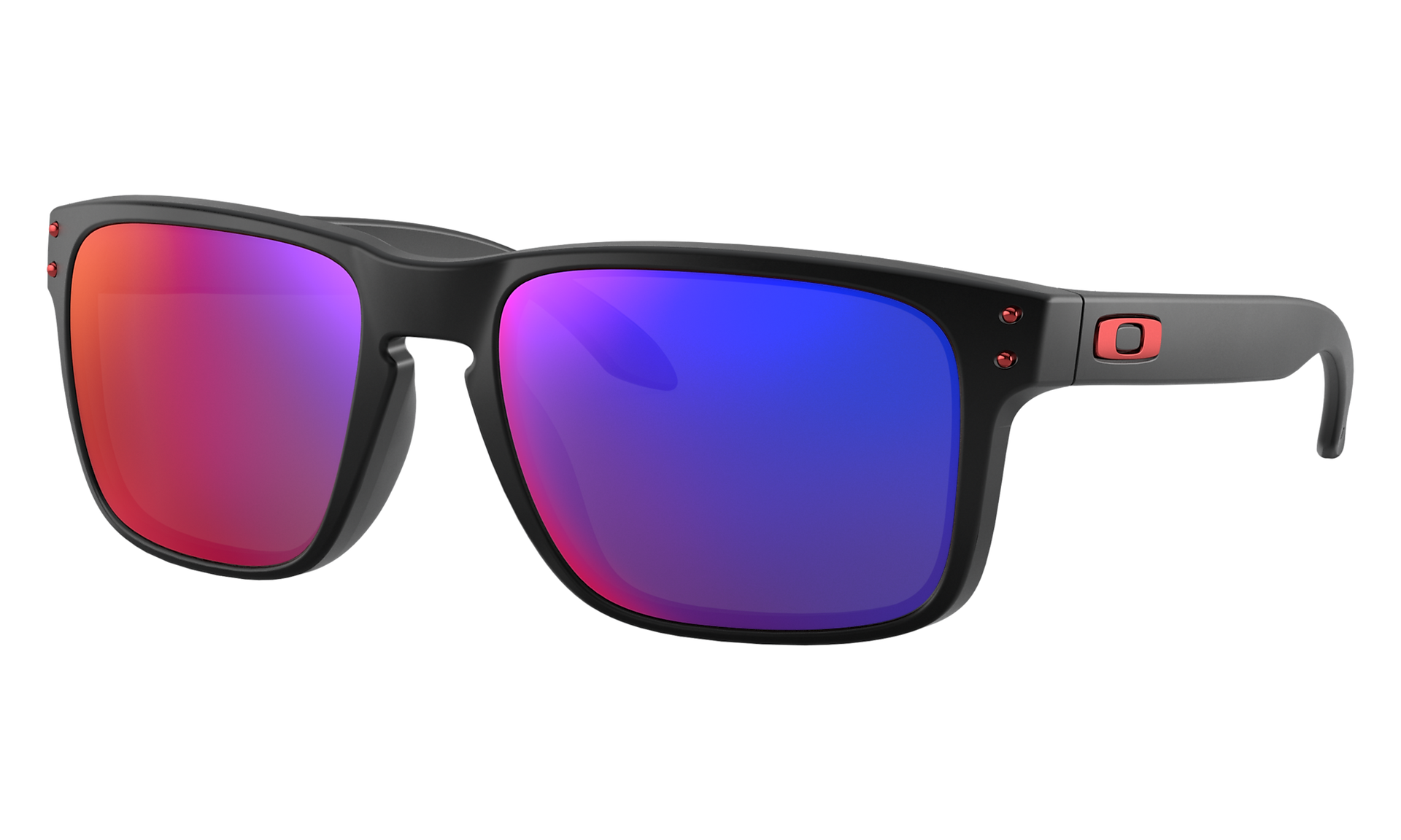 Oakley - Holbrook™ - Matte Black w/ Positive Red Iridium – The