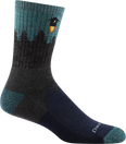 Number 2 Micro Crew Midweight Hiking Sock w/ Cushion (Men's) - D1974M