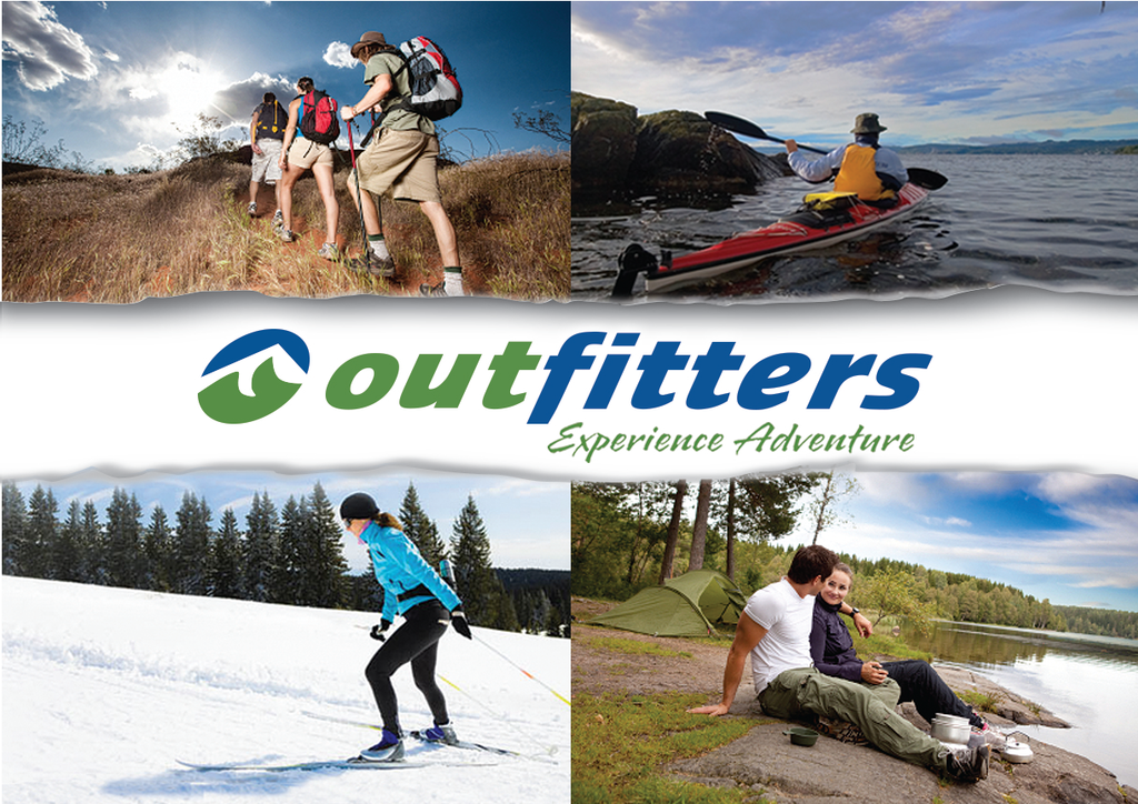The Outfitters Adventure Gear and Apparel Gift Card (Digital - Online & Instore).