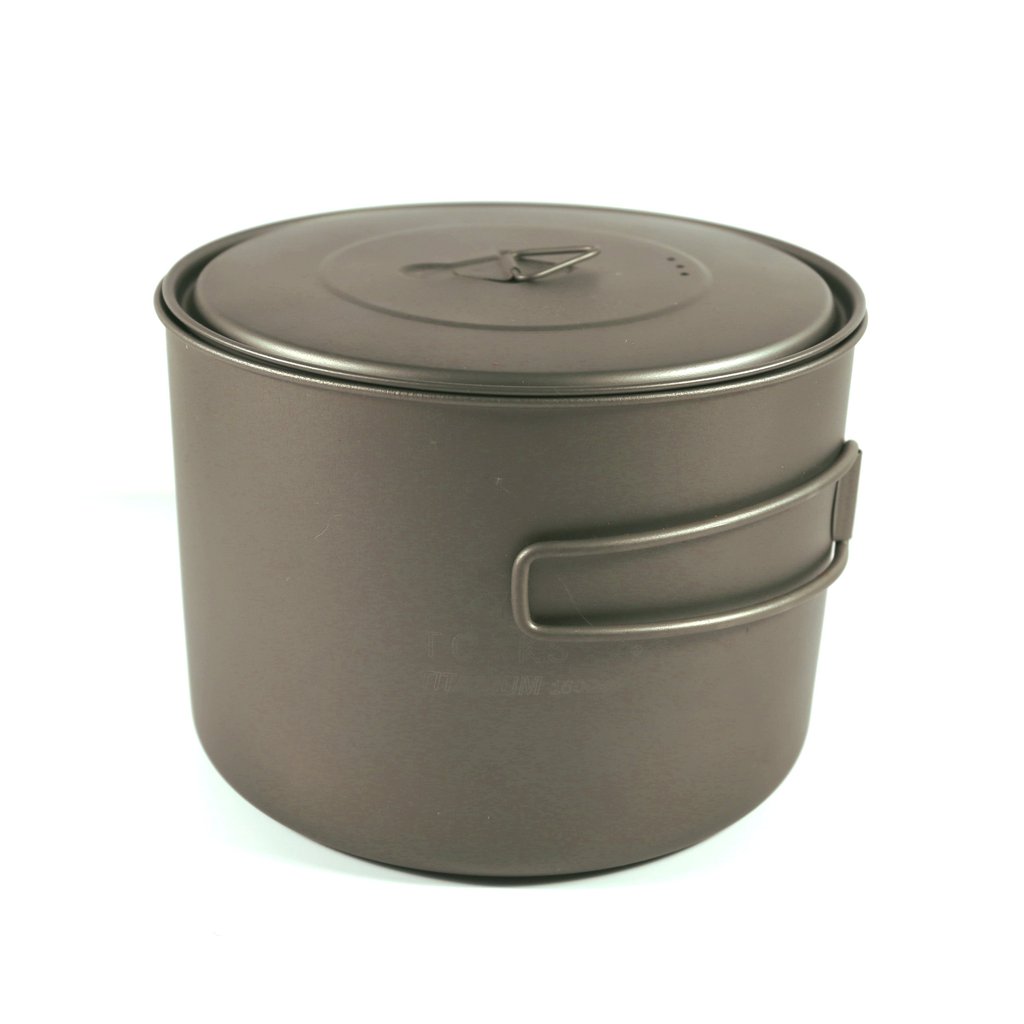 Titanium 1600ml Pot with Pan – The Outfitters Adventure Gear and