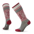 Everyday Popcorn Snowflake Pattern Full Cushion Crew Socks (Women's) - SW001846