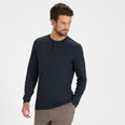 Long-Sleeve Ease Performance Henley (Men's) - V194 - Past Season