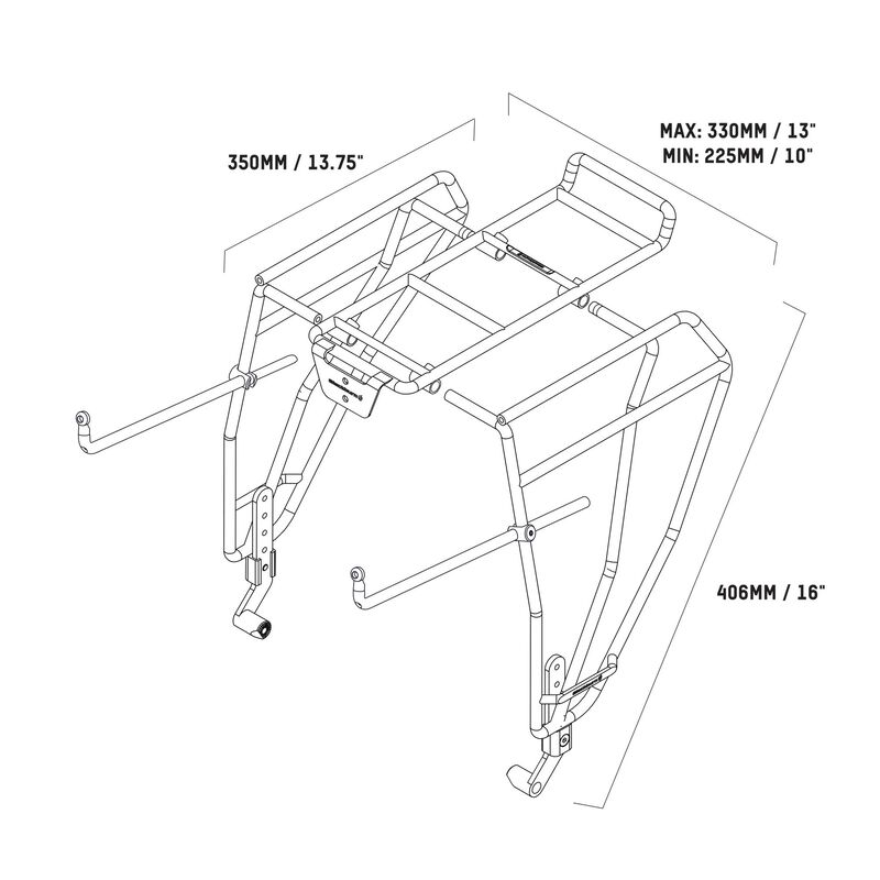 Outpost Fat Front or Rear Rack – The Outfitters Adventure Gear and