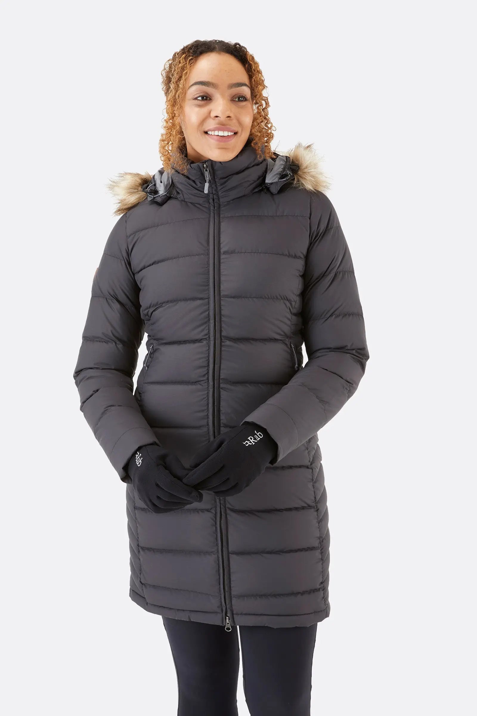 Rab Deep Cover Parka Women s 10 Black