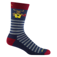 Wild Life Crew Lightweight Lifestyle Sock w/ Cushion (Men's) - D6096M