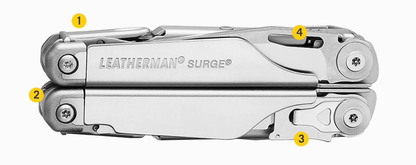 Leatherman - Surge® Multi-tool - Stainless Steel – The Outfitters