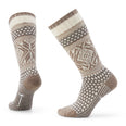 Everyday Popcorn Snowflake Pattern Full Cushion Crew Socks (Women's) - SW001846