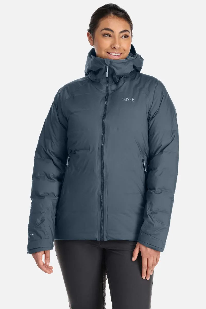 Rab Valiance Waterproof Down Jacket Women s The Outfitters Adventure Gear and Apparel